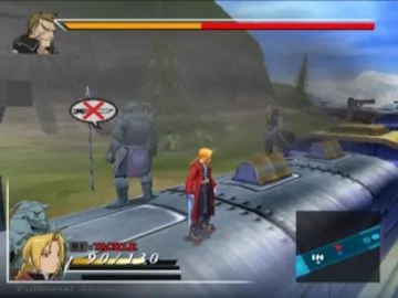 Fullmetal Alchemist and the Broken Angel screen shot game playing